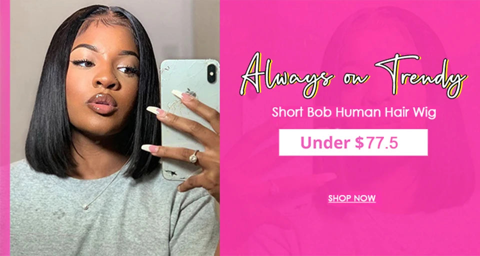 Body Wave Short Bob Wigs Human Hair 13x4 Transparent Lace Front Wig Brazilian Human Hair Body wave 4x4Lace Closure Wig For Women