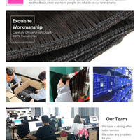 Headband Wig Human Hair Wigs Wear and Go Glueless Wig Curly Deep Wave Headband Wig Machine Made Wig Natural Color 250%