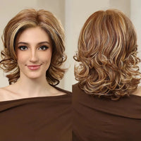 New Arrival High Quality Transparent Lace Synthetic Fiber Monofilament Mono Lace Wigs for Women Heat Resistant White Wig