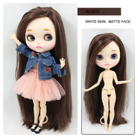 ICY DBS blyth doll 1/6 BJD toy custom doll joint body special offer on sale random eyes color nude doll 30cm anime girls gift