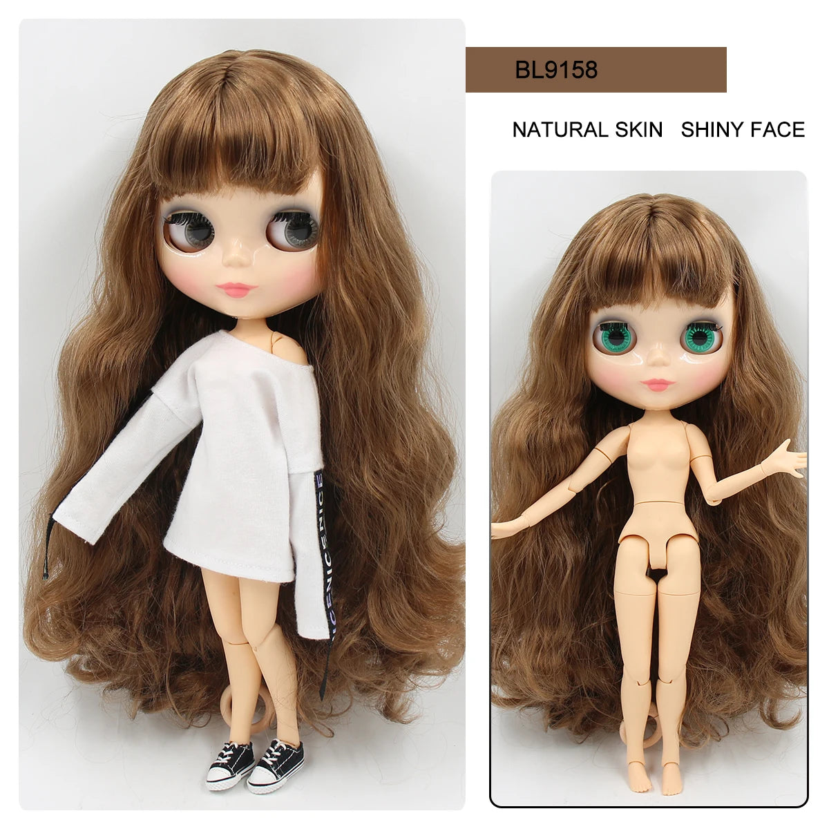 ICY DBS blyth doll 1/6 BJD toy custom doll joint body special offer on sale random eyes color nude doll 30cm anime girls gift