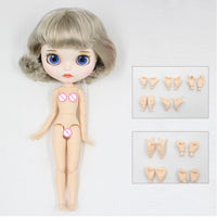 ICY DBS blyth doll 1/6 BJD toy custom doll joint body special offer on sale random eyes color nude doll 30cm anime girls gift
