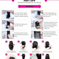 Headband Wig Human Hair Kinky Curly MYLOCKME No Glue Full Machine Made Brazilian Remy Human Hair Wigs For Women 180% Density