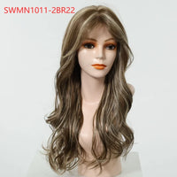 New Arrival High Quality Transparent Lace Synthetic Fiber Monofilament Mono Lace Wigs for Women Heat Resistant White Wig