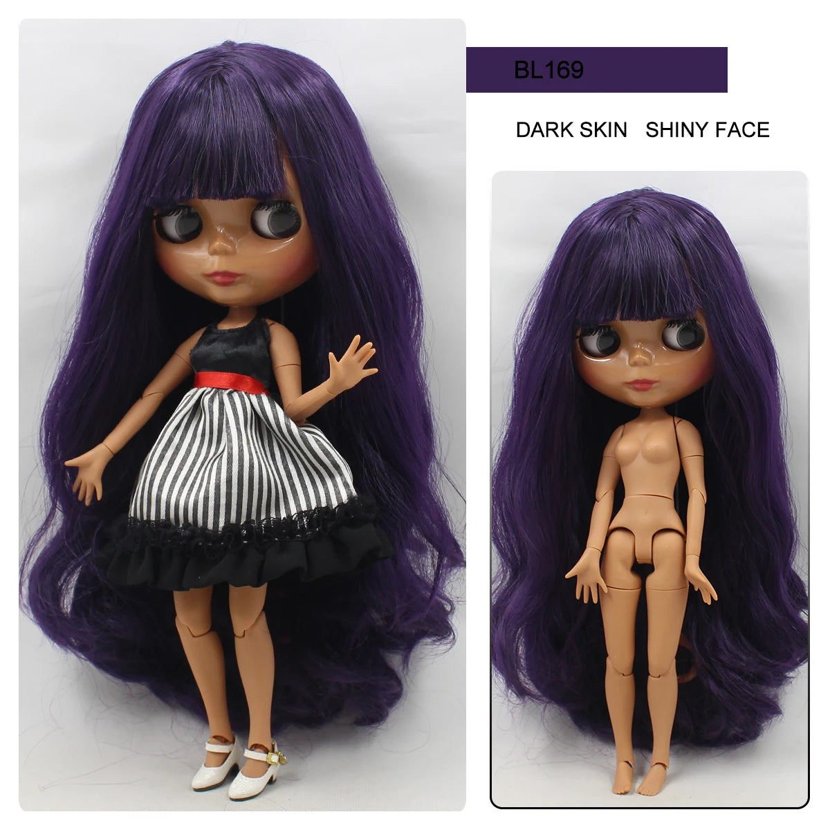 ICY DBS blyth doll 1/6 BJD toy custom doll joint body special offer on sale random eyes color nude doll 30cm anime girls gift