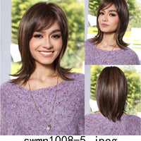 New Arrival High Quality Transparent Lace Synthetic Fiber Monofilament Mono Lace Wigs for Women Heat Resistant White Wig