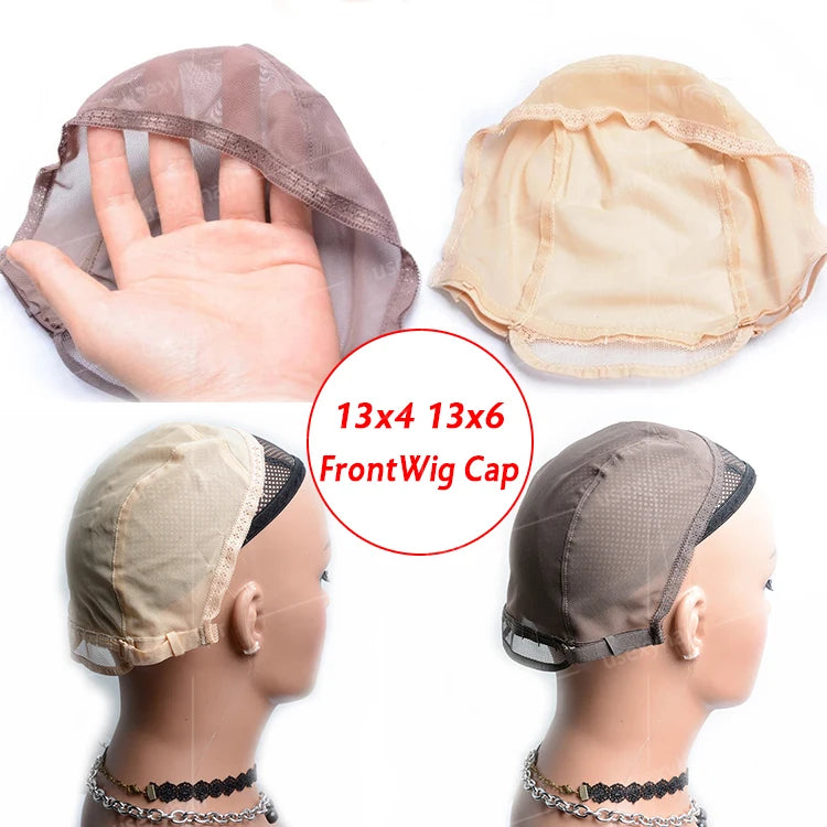 Custom LOGO Ultra Sheer Nylon Wig Caps Hd Lace Wig Cap Private Labels Fits Naturally to the Skin Wig Caps Wholesale