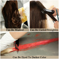 S-noilite 50pcs I Tip Microlink Hair Extensions 1g/s Straight Human Hair Fusion Keratin Micro Ring Stick Hair Pre-Bond Blonde