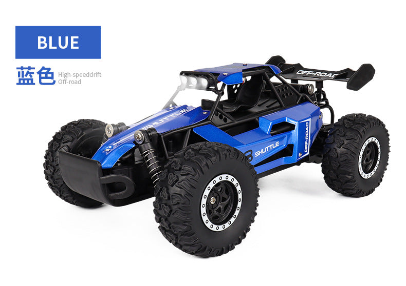 New RC Car 1:16 2WD with LED Light 2.4G 20KM/H High Speed Off-Road Climbing Remote Control Car Toy Gifts for Boys Girls Kids