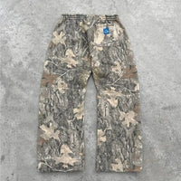 Y2K Retro Streetwear Men Camouflage Pattern Printed High Street Hip Hop Sweat Pants Men Oversized Unisex Casual Camo Baggy Pants