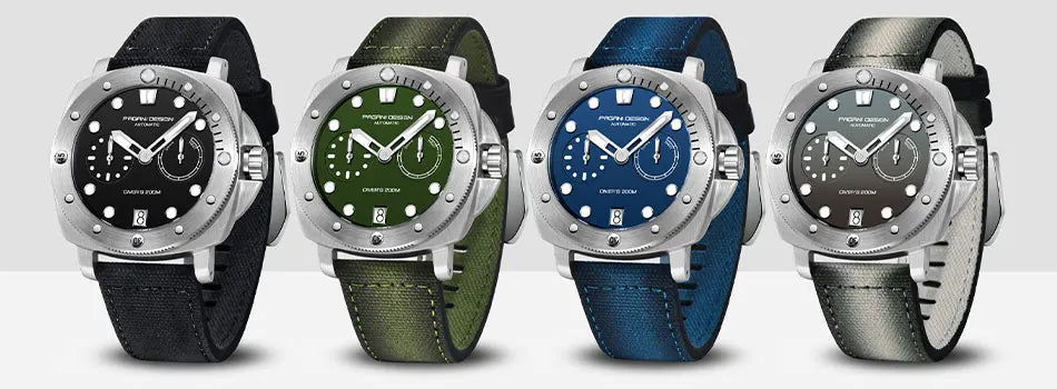 PAGANI Design New Men Automatic Mechanical Watches Diver Watch For Top Brand Luxury 200M Waterproof AR Sapphire Watch for Men