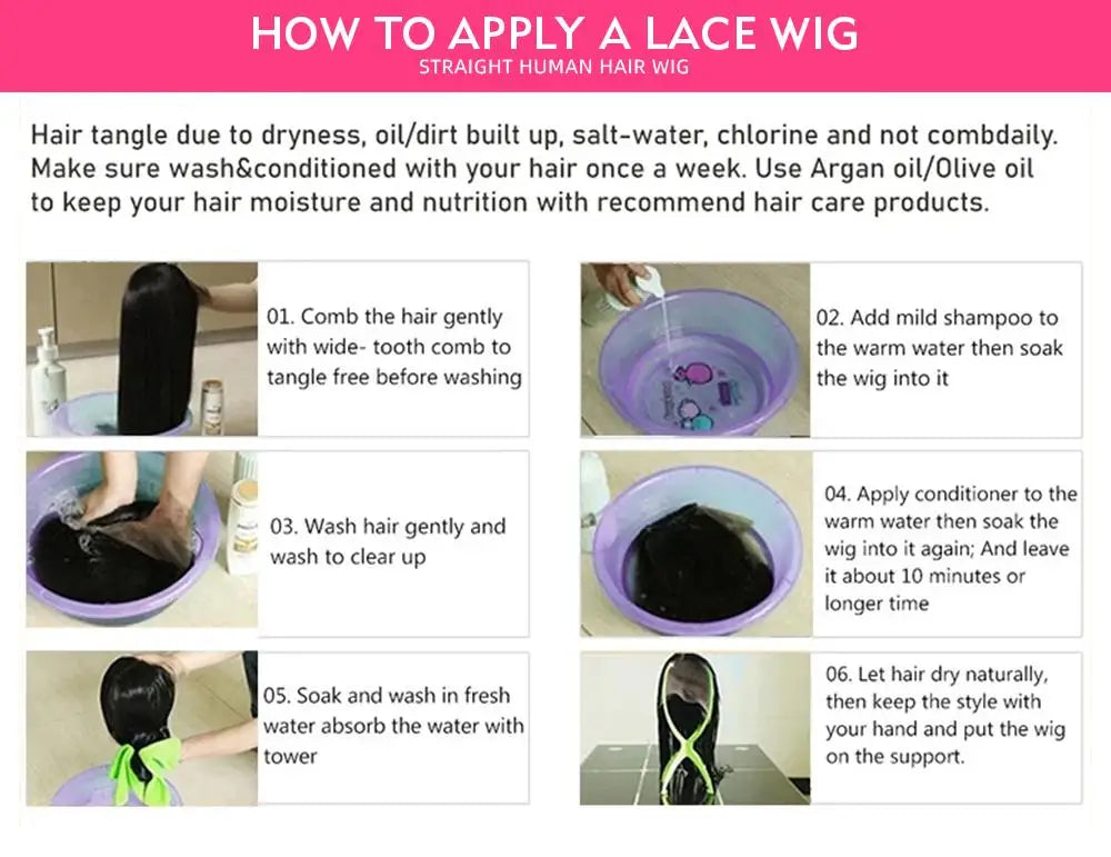 Full Lace Wig Straight Human Hair Wigs 100%Human Hair Brazilian PrePlucked Hd Lace Wigs 360 Human Hair Full Lace Wigs 250Density