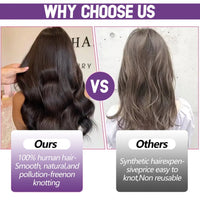 Drawstring Ponytail Extension Straight P8/613 Golden Brown Mix Blonde Clip In Ponytail Hair Extensions Hairpieces For Women Girl