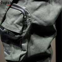 Supzoom New Arrival Hot Top Fashion Loose Cotton Pockets Selling Brand Overalls Multi Bag High Street Casual Winter Cargo Pants