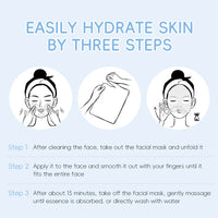 LAIKOU Milk Facial  Face Mask Shrink Pores Deep Hydrating Overnight Mask Moisturizing  Brightening Face Skin Care