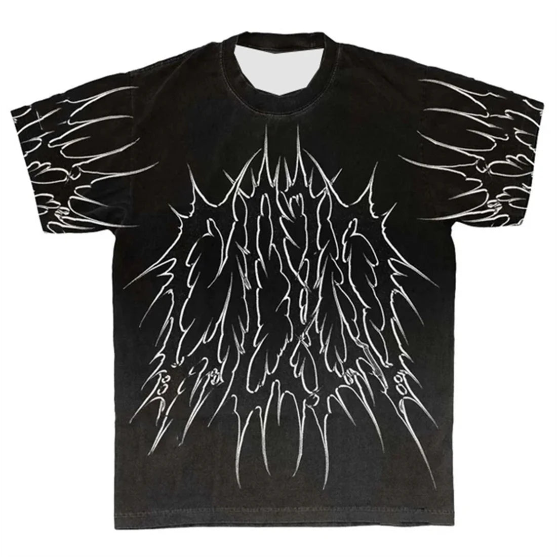 Fashion Men's Cool Trendy Gothic Style T-shirt Womens Summer Autumn 3D Printed Casual Round Neck Short Sleeve New Tee Top 2025