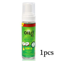 Wrap Foam Mousse With Brush Comb Olive Oil Foaming Mousse For Braids Curls Waves All Hairstyle Tames Frizz Mousse/Setting