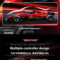 New RC car August  Product 1:64 Mini Alloy Car Model, Adjustable Lighting Formula Racing, Children's Remote Control Car