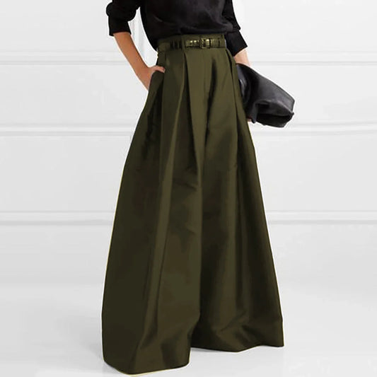 Fashion Womens Baggy Pants Summer 2025 Vintage Loose High Waisted Wide Leg Black Trousers for Female clothing oversize