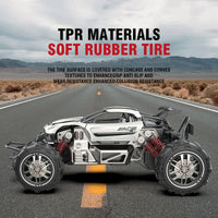 Rc Car 1/14 20Km/h High Speed Remote Control Alloy Car Off Road Crawler Climbing Truck All Terrains Toys Racing Profession Car