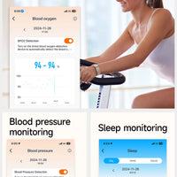 New Smart Watch Men Smart Health Wristband Women GPS Sport Trajectory 1ATM Waterproof All Day Healthy Monitor Fitness Bracelet