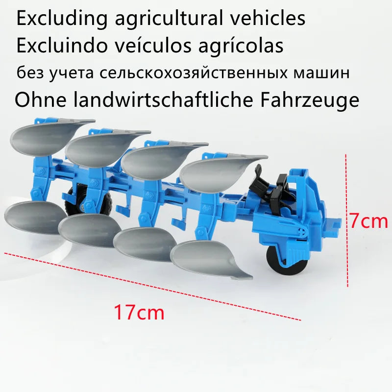 RC Farm Tractors Car Trailer 2.4G Radio Controlled Cars Farming Simulator Truck Miniature Farmer Animal Model Toys Children Boy