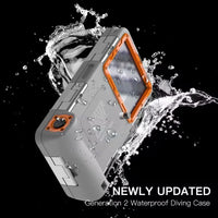 Professional Diving Phone Case For iPhone 15 14 13 12 Pro Max Underwater Taking Waterproof Cases Cover For SamsungS22 S23 Huawei