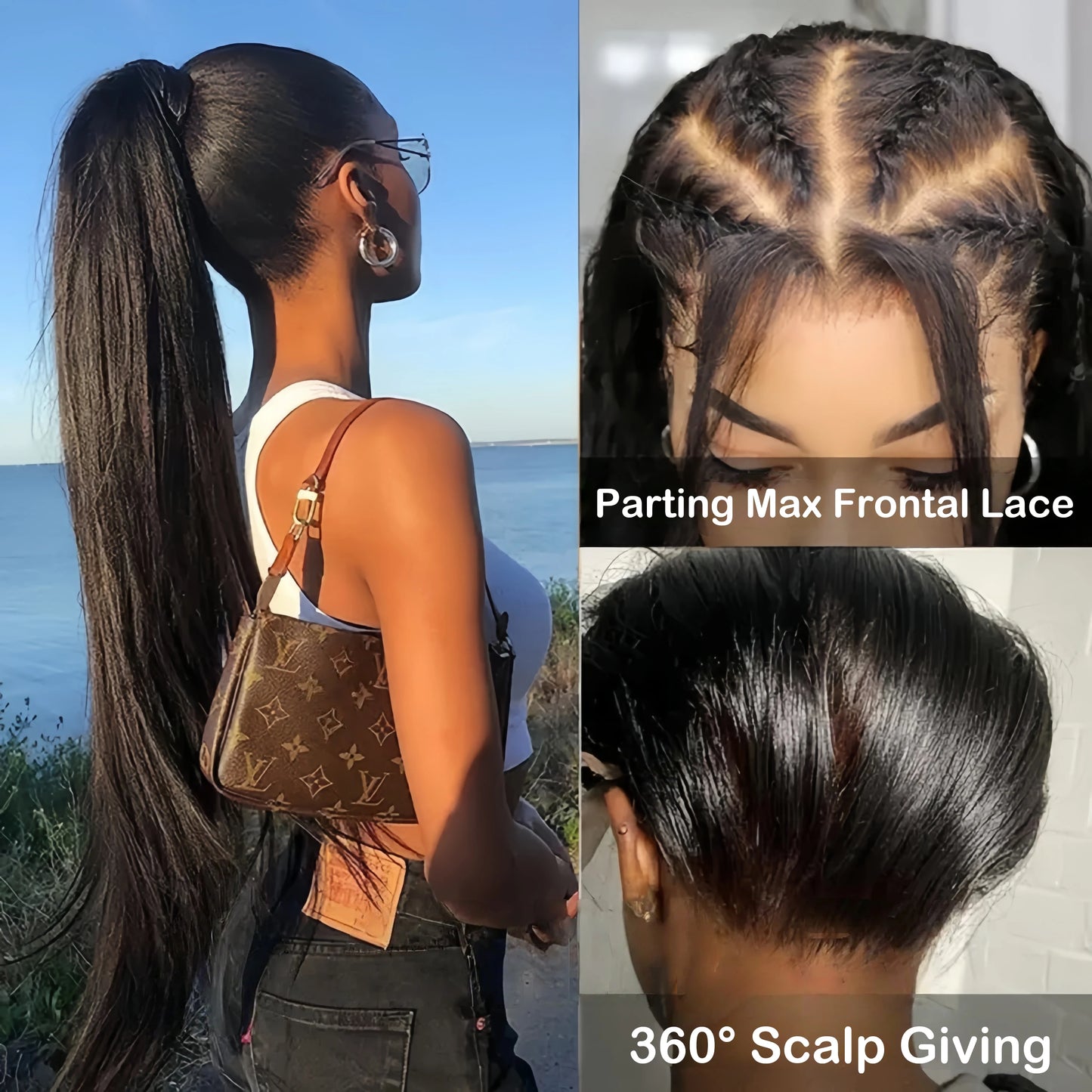 Full Lace Wig Straight Human Hair Wigs 100%Human Hair Brazilian PrePlucked Hd Lace Wigs 360 Human Hair Full Lace Wigs 250Density