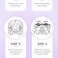 Collagen Anti Wrinkle Facial Mask Anti Aging Fade Fine Lines Firm Skin Moisturizing Brightening Smooth SkinCare Korean Cosmetics