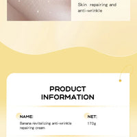 SADOER Banana Skin Brightening Cream Skincare Moisturizing Facial Creams Hydrating Face Cream Beauty Skin Care Products
