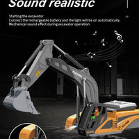 RC Car Children Toys Remote Control Car Toys For Boys Radio Control Excavator Dump Truck Bulldozer Electric car Kids Toys Gift