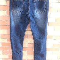 HOLE Denim Women 2025 High Waist Ripped Jeans for Women Skinny Black Pockets Jeans Woman Elastic Slim Jean Female Femme Pants