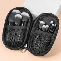 Makeup Brush Sets,10pcs Plastic mini with bag multifunctional Makeup Brush at home or On-the-Go