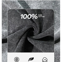 Summer men's washed T-shirt women's cotton loose round neck oversized T-shirt men's Korean Y2k top casual retro