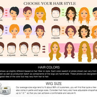 Light Brown Synthetic Wigs with Bangs Straight Shoulder Length Chocolate Brown Wig for Black White Women Heat Resistant Daily