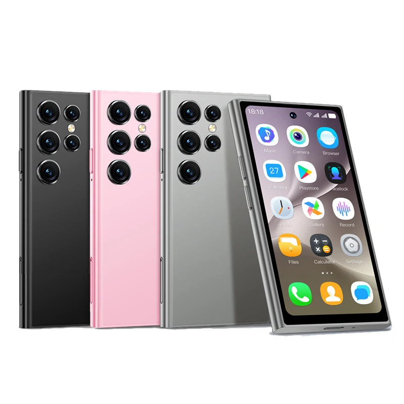 ONEMYTH S25 Pro 4.0" Mini Smartphone 2GB RAM 16GB ROM Android10.0 Face Recognition Unlock 2000mAh 3G Small Mobile Phone