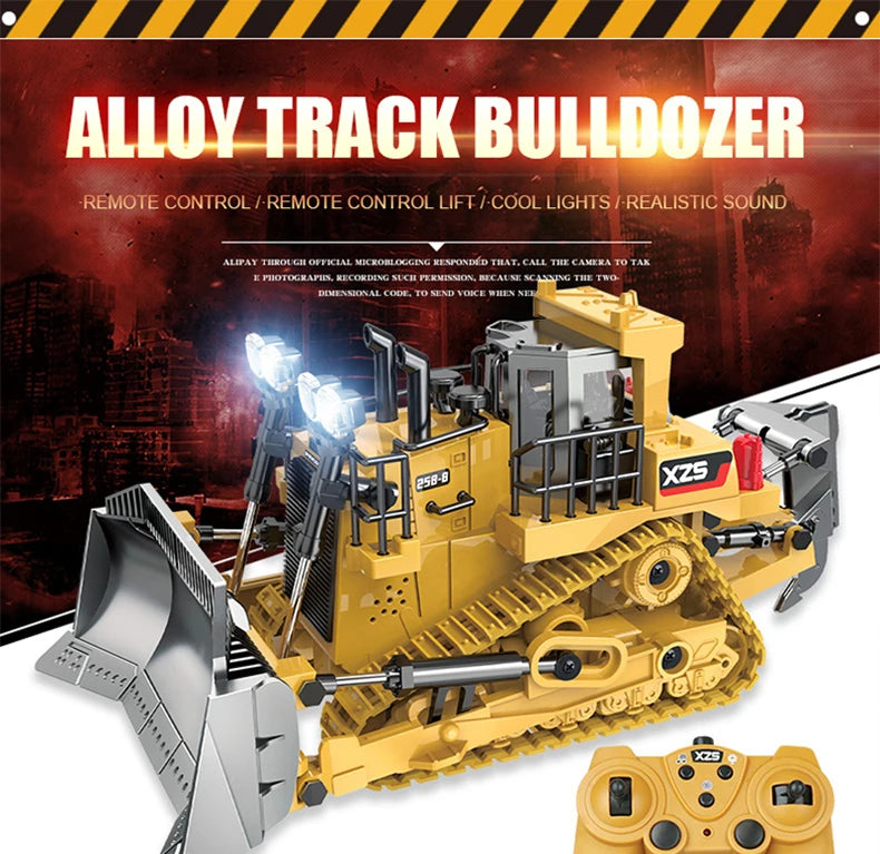 RC Car Children Toys Remote Control Car Toys For Boys Radio Control Excavator Dump Truck Bulldozer Electric car Kids Toys Gift