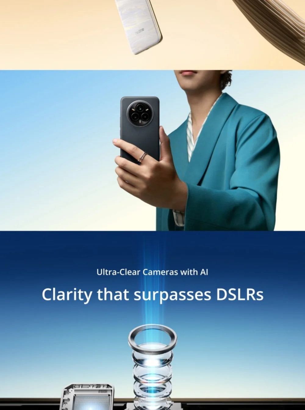 Chinese version realme 14 Pro Plus 5G NFC Snapdragon 7S Gen 3 Octa Core 6000mAh Battery 80W SUPERVOOC 50MP Smartphone Unlocked