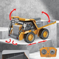 RC Car Children Toys Remote Control Car Toys For Boys Radio Control Excavator Dump Truck Bulldozer Electric car Kids Toys Gift