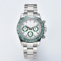 VK63 watch Luxury Men's Watch Sapphire Customizable Multi functional Chronograph Stainless Steel Case Suitable for VK63 Movement