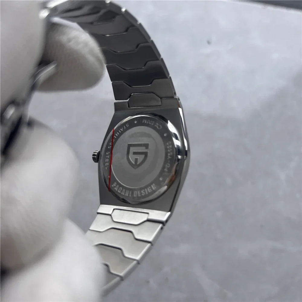 2025 New PAGANI DESIGN Men's Quartz Watch 37MM VJ21 Sapphire Stainless Steel Waterproof Wristwatches Reloj Hombre PDYS020