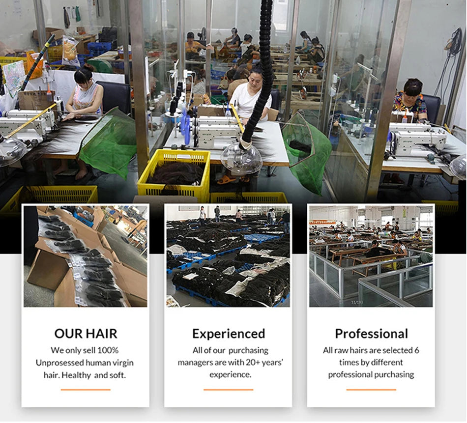 180 Density Straight Glueless Wigs Human Hair Lace Wig 13x4 Lace Front Human Hair Wig 4C Kinky Edges Hairline Wigs For Women