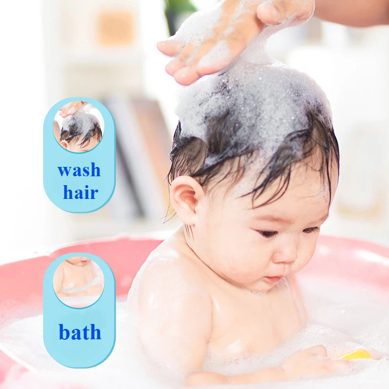 Baby Milk 2-in-1 Shampoo Children's Body Wash Gentle Skin Care Plant Extract Body Wash