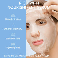 LAIKOU Milk Facial  Face Mask Shrink Pores Deep Hydrating Overnight Mask Moisturizing  Brightening Face Skin Care