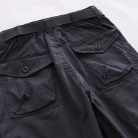 Men's Winter Cargo Pants Double Layer Fleece Warm Thick Camouflage Tactical Cotton Long Trousers Men Baggy Casual Cotton Pants