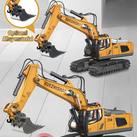 RC Car Children Toys Remote Control Car Toys For Boys Radio Control Excavator Dump Truck Bulldozer Electric car Kids Toys Gift