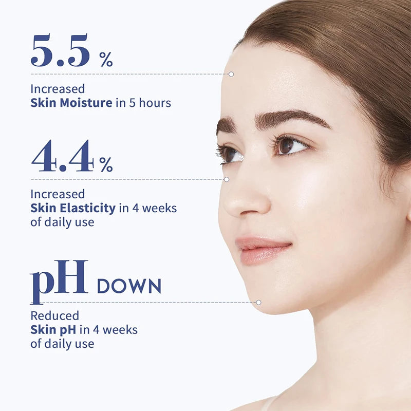 Bio Collagen Face Mask Shrink Deep Hydrating Overnight Mask Moisturizing Refreshing Brightening Face Skin Care 5Piece Set