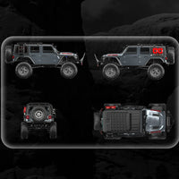 RC Car 1/10 HB RTR  Remote Control Vehicle 2.4G Full Proportional Rock Crawler LED Light 4WD Off-Road Climbing Truck Toys Gifts