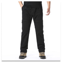 High Quality Men's Cotton Cargo Pants Casual Multiple Pocket Tacitcal Pants Spring Autumn Outdoor Camping Hiking Work Pants