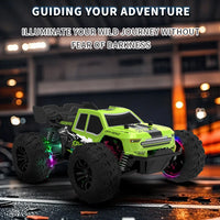 Rc Car High Speed with Light 2.4G Remote Control Racing Car Vehicle Truck 20KM/H Off-Road Climbing RC Toys for Kids Gift